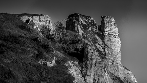 Jurrasic coast cliff